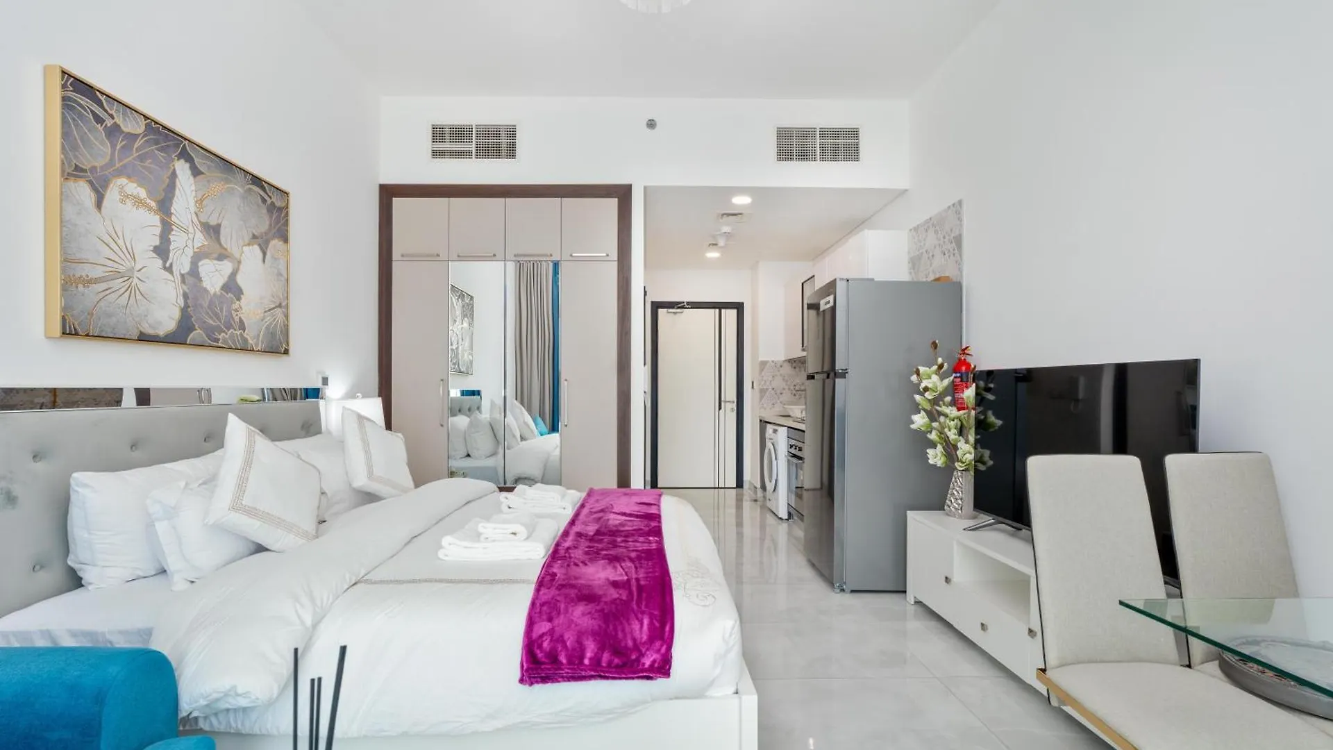 Vacay Lettings - Pearlz By Danube -Studio-Al Furjan-Near Metro Dubaj Apartament
